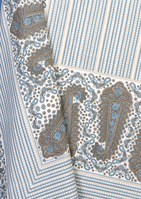 20s Cotton Bed Cover In Floral Print