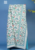 20s Cotton Bedcover in Emerald Floral Jaal Print