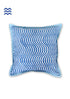 20s Cotton Cushion Cover In Graphic Block Print