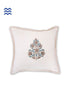 20s Cotton Cushion Cover In Graphic Block Print