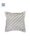 20s Cotton Cushion Cover In Geometric BlockPrint