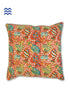 20s Cotton Cushion Cover In Graphic Block Print