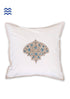 20s Cotton Cushion Cover In Graphic Block Print