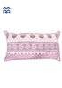 20s Cotton Cushion Cover In Graphic Block Print