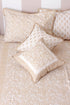 40s Cotton Pillow Cover In Graphic Block Print