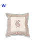 20s Cotton Cushion Cover in Block Print with Piping