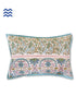 40s Cotton Pillow Cover In Assorted Block Print