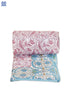 Mulmul Cotton Quilt In Assorted Block Print