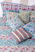 Mulmul Cotton Quilt In Assorted Block Print