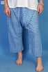Cambric Cotton Sofa Pant With Graphic Block Print