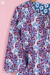 Bizzy Lizzy Sofa Top With Floral Block Print