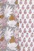 Cotton Dress Material with Mulmul Dupatta In Floral Block Print