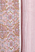 Cotton Dress Material with Mulmul Dupatta In Floral Block Print