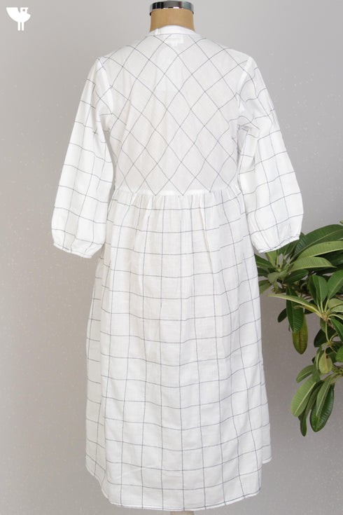 Khaadi Cotton Button Down Paneled Shirt Dress