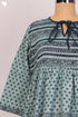 Khaadi Cotton Tiered Floor Length Dress With Block Print