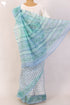 Kota Handloom Cotton Saree In Floral Block Print