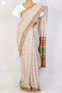 Bengal Cotton Saree In Floral Block Print