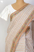 Bengal Cotton Saree In Floral Block Print