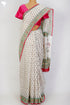 Bengal Cotton Saree In Floral Block Print