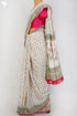 Bengal Cotton Saree In Floral Block Print