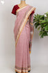 Maheshwari Silk Saree In Graphic Block Print