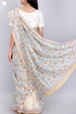Maheshwari Saree In Floral Block Print