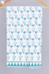 Mulmul Cotton Saree In Block Print