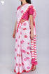 Mulmul Cotton Saree In Block Print