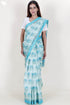Maheshwari Saree In Floral Block Print
