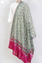 Chanderi Silk Dupatta In Floral Block Print