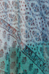 Kota Doria Dupatta In Floral Block Print