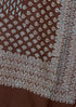 Cotton SilkDupattaIn Graphic Block Print