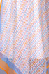 Kota Doria Dupatta in Graphic Block Print
