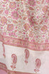Mulmul Cotton Dupatta In Floral Block Print