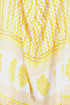 Mulmul Cotton Dupatta In Chevron Block Print
