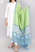 Mulmul Cotton Dupatta In Graphic Block Print