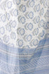 Kota Doria Dupatta In Floral Block Print