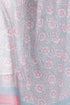 Kota Doria Dupatta In Floral Block Print