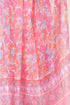 Kota Doria Dupatta In Block Print