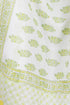 Mulmul Cotton Dupatta In Floral Block Print