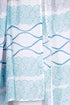 Mulmul Cotton Stole In Graphic Block Print
