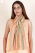 Mulmul Cotton Stole In Block Print