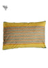 40s Cotton Pillow Cover in Floral Block Print