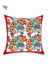 20s Cotton Cushion Cover in Floral Block Print