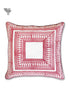 20s Cotton Cushion Cover In Graphic Block Print