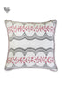 20s Cotton Cushion Cover In Graphic Block Print