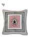 20s Cotton Cushion Cover In Graphic Block Print