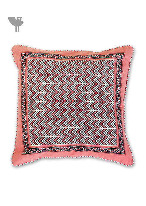 20s Cotton Cushion Cover In Floral Print