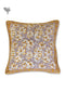 20s Cotton Cushion Cover in Floral Block Print
