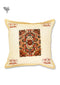 20s Cotton Cushion Cover in Floral Block Print